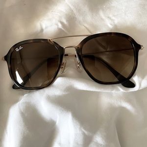Ray-Ban Square Tortoise Havana Sunglasses
